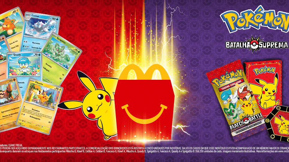 nova promoção mc lanche pokémon