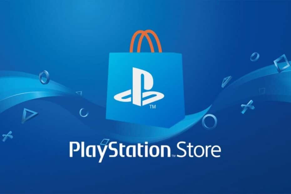 Banner de divulgação dos serviços da PlayStation Store.