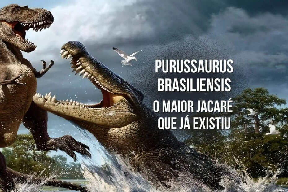 Purussaurus brasiliensis – o maior jacaré que já existiu