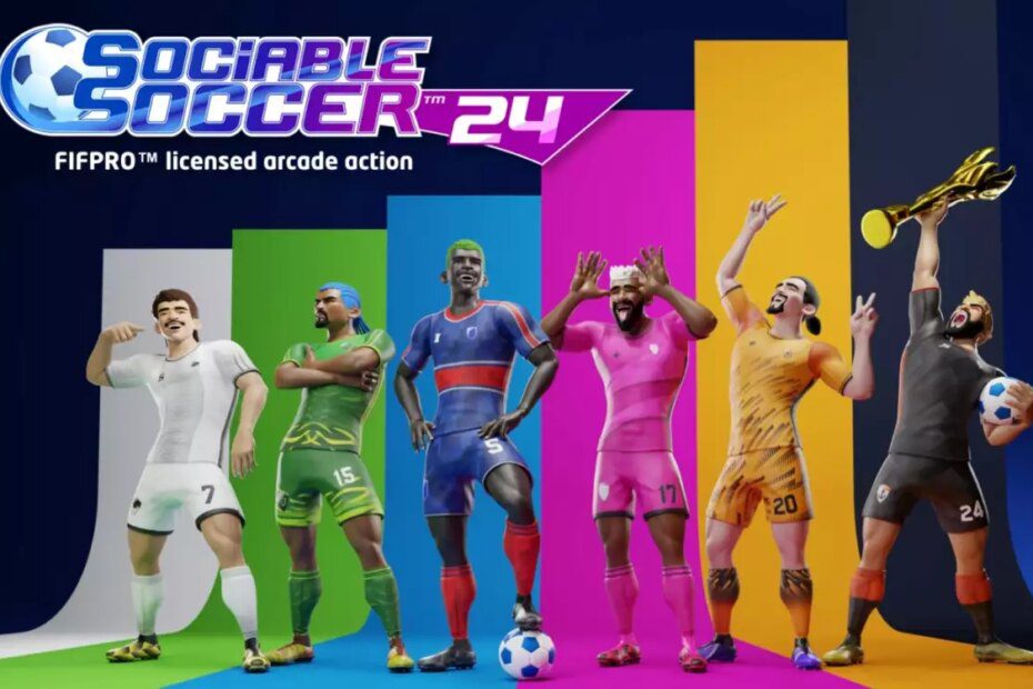 Sociable Soccer 24 é uma boa diversão casual para os fãs do futebol