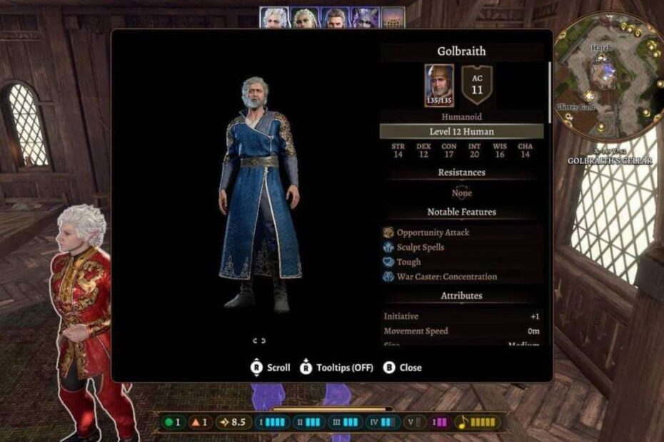 Jogador tem pai diagnosticado com Alzheimer homenageado em Baldur's Gate 3