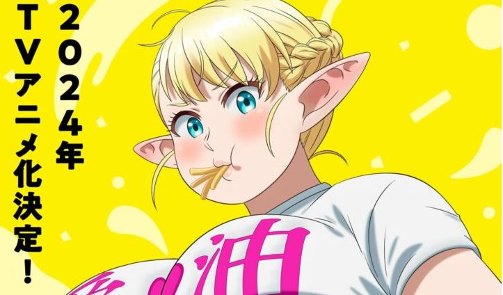 Elf-san wa Yaserarenai – Comédia sobre elfa tentando emagrecer tem anuncio de anime