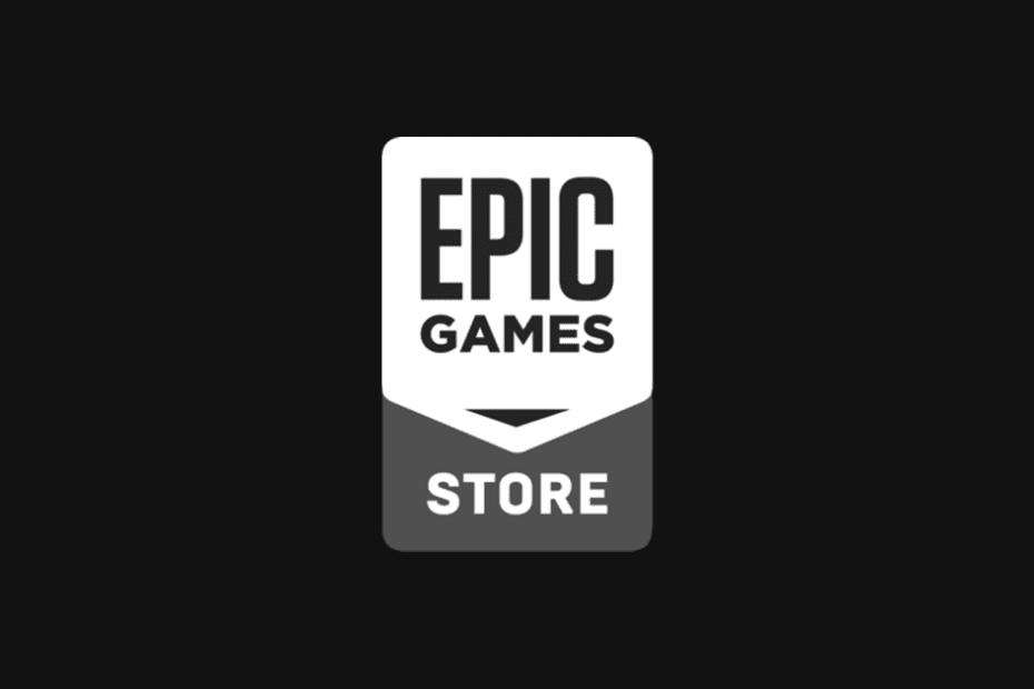 Banner de divulgação da plataforma da Epic Games Store.