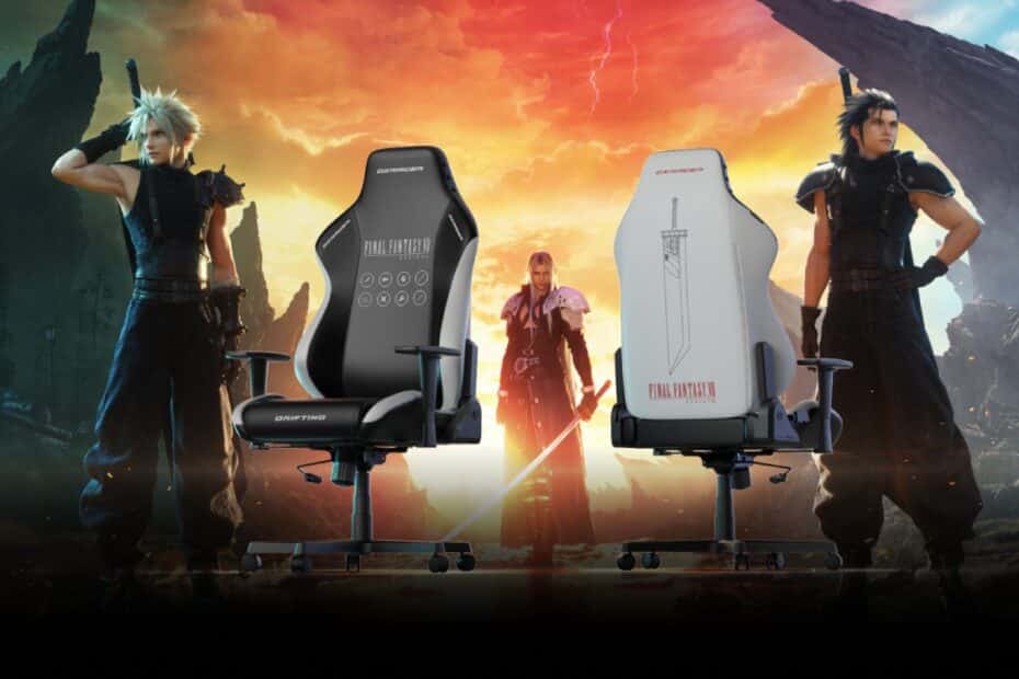 DXRacer lança cadeira de Final Fantasy VII Rebirth