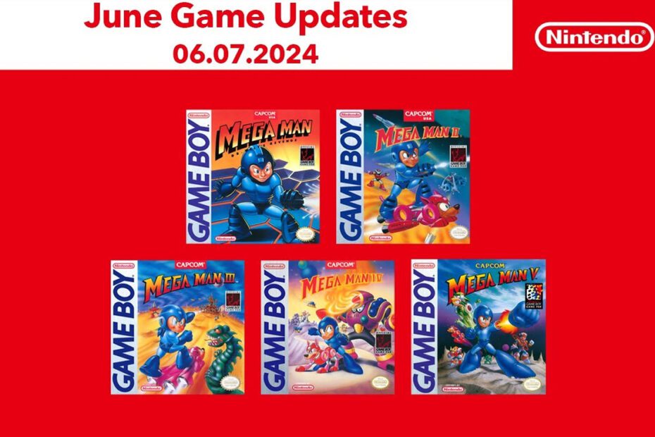 5 jogos de Game Boy do Mega Man chegando ao Nintendo Switch