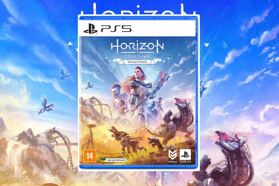 VENDA | Horizon Zero Dawn Remastered em mídia física