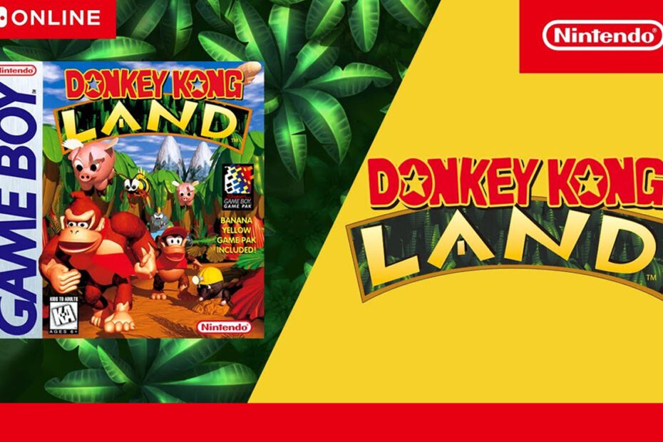 Donkey Kong Land de Game Boy chega ao Nintendo Switch Online