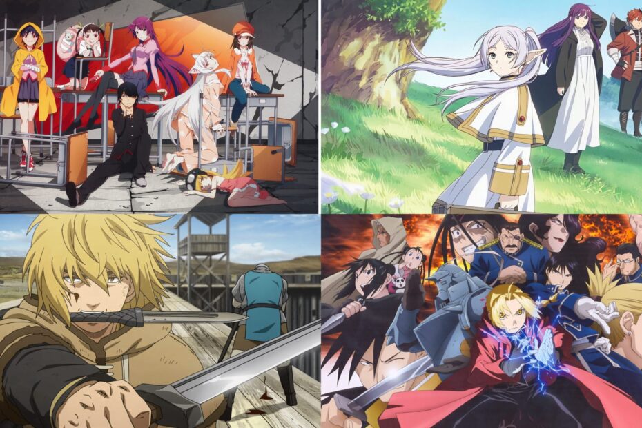 Os Melhores Animes de Todos os Tempos segundo o Ocidente